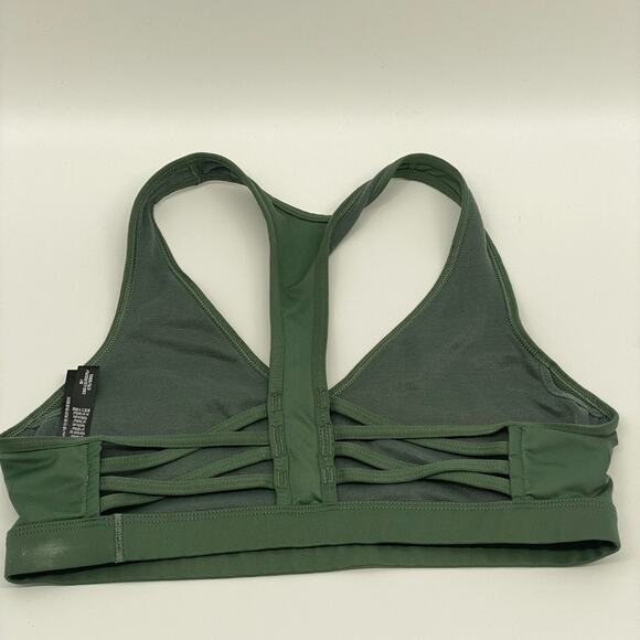 Victoria’s Secret Victoria Sport Green T-Back Medium Support Sports Bra Sz Med - Picture 8 of 8